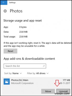 Windows 11/10でMicrosoft Storeアプリのアドオンをアンインストールする方法