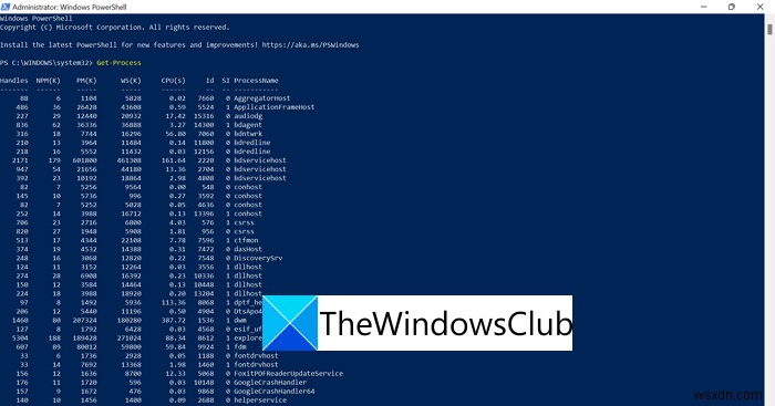 Windows 11/10でアプリのプロセスID(PID)を確認する4つの方法