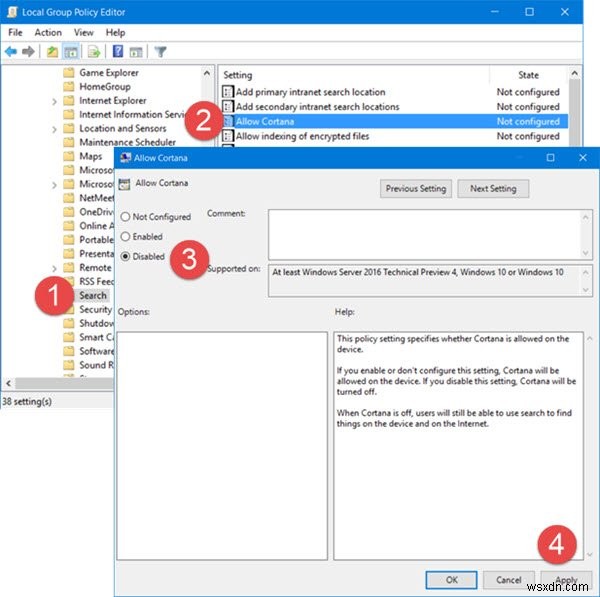 Windows 11/10でCortanaを完全に無効化する方法｜レジストリ・グループポリシー設定ガイド