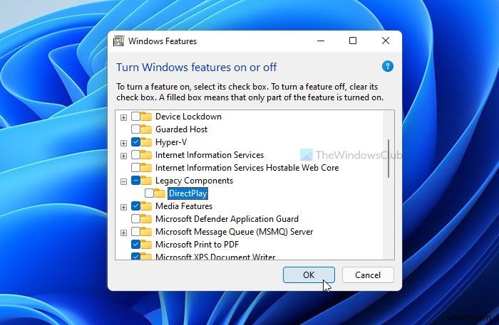 Windows 11/10でDirectPlayをインストールして有効化する方法【手順を解説】