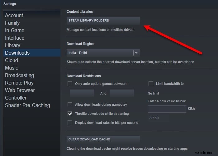 【解決】「新しいSteamライブラリフォルダーは書き込み可能である必要があります」エラーの直し方