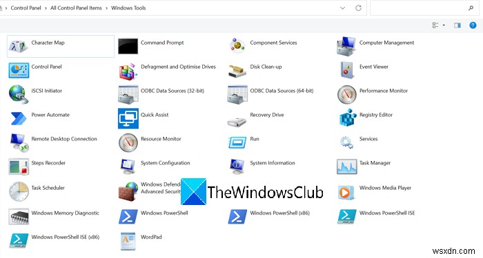 Windows 11で「Windows ツール」を開く4つの方法