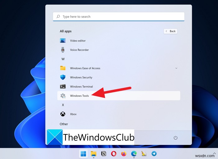 Windows 11で「Windows ツール」を開く4つの方法