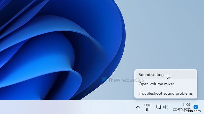 Windows 11で従来のサウンド設定パネルを開く3つの方法