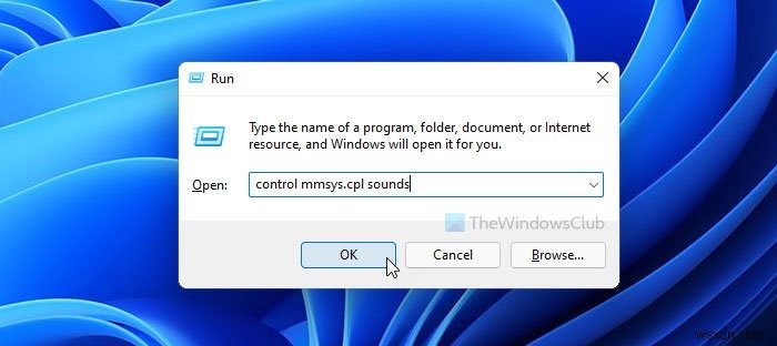 Windows 11で従来のサウンド設定パネルを開く3つの方法