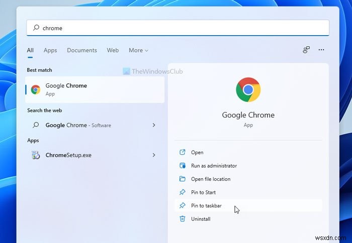 Windows 11でアプリをタスクバーにピン留めする2つの方法