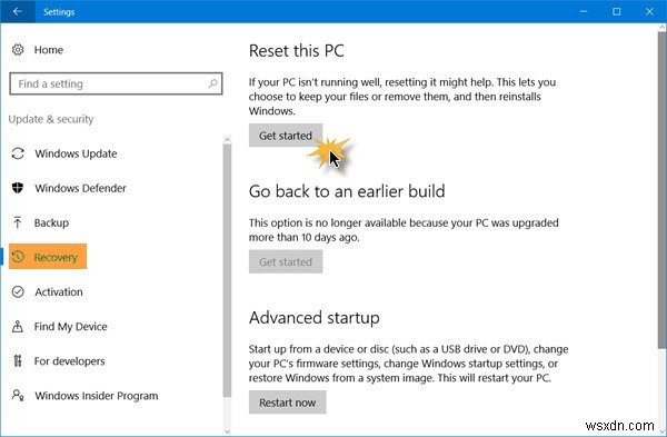 Windows 11/10が「セキュリティオプションを準備しています」画面で固まる問題の対処法
