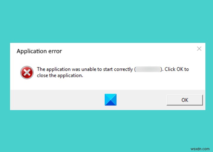 「アプリケーションを正しく起動できませんでした」エラーの解決方法|Windows 11/10で0xc000003eなどを修正する