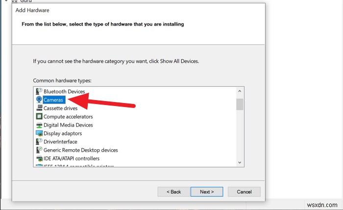Windows 11/10でカメラがデバイスマネージャーに表示されない・見つからないときの直し方