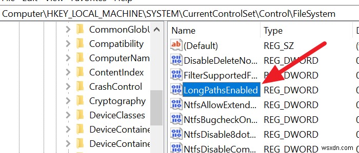 Windows 11/10でWin32ロングパスを有効化・無効化する方法(レジストリ/グループポリシー)