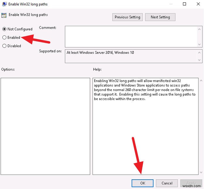 Windows 11/10でWin32ロングパスを有効化・無効化する方法(レジストリ/グループポリシー)