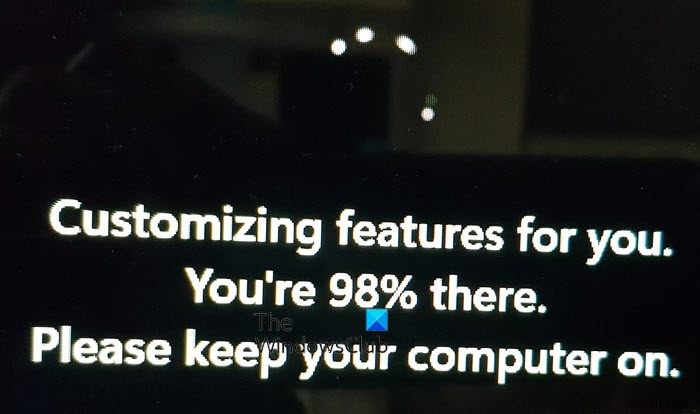 Windows 11/10で「個人用設定(応答なし)」エラーが発生してデスクトップが真っ暗になる原因と対処法