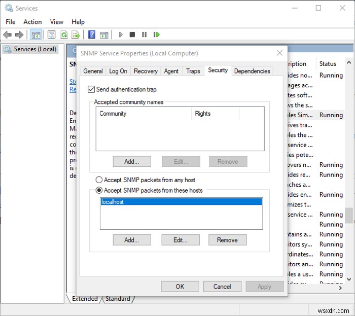 Windows 11/10でSNMPサービスを有効化・構成する方法を徹底解説