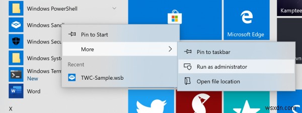 Windows Sandboxがエラー0xc0370106で起動しない場合の対処法