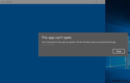 Windows 11/10で「このアプリの試用期間が期限切れになりました」エラーを解決する方法