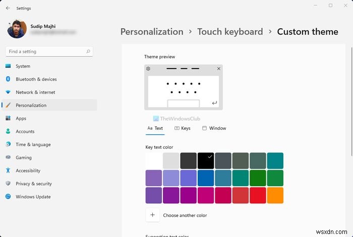 Windows 11でタッチキーボードをカスタマイズする方法【サイズ・テーマ・文字サイズ変更】