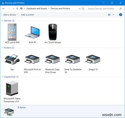 Windows 11/10で「デバイスとプリンター」にプリンターアイコンが表示されないときの対処法