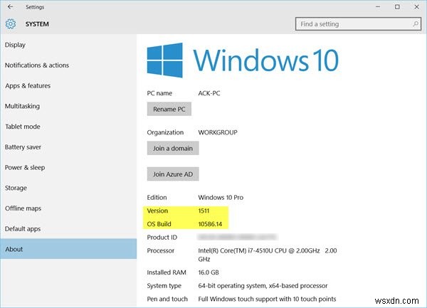 Windows 11/10のエディション・バージョン・ビルド番号を確認する2つの簡単な方法