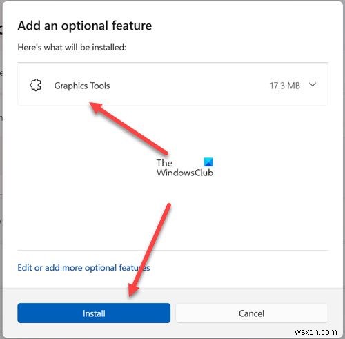 Windows 11/10にグラフィックツールをインストールする方法をわかりやすく解説