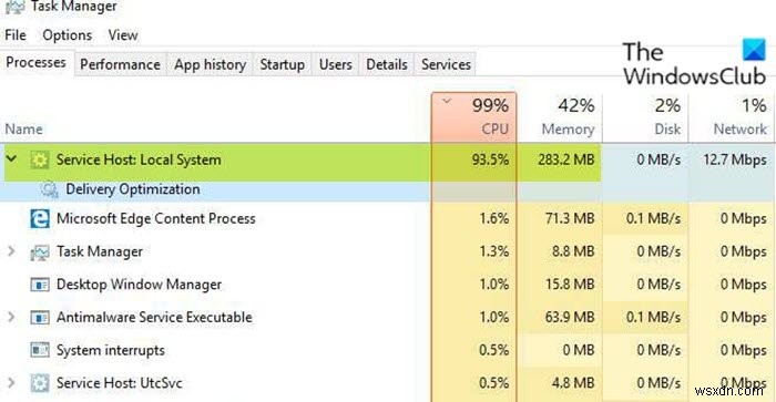 【Windows 11/10】「サービスホスト:ローカルシステム」のCPU・ディスク使用率が高い場合の対処法