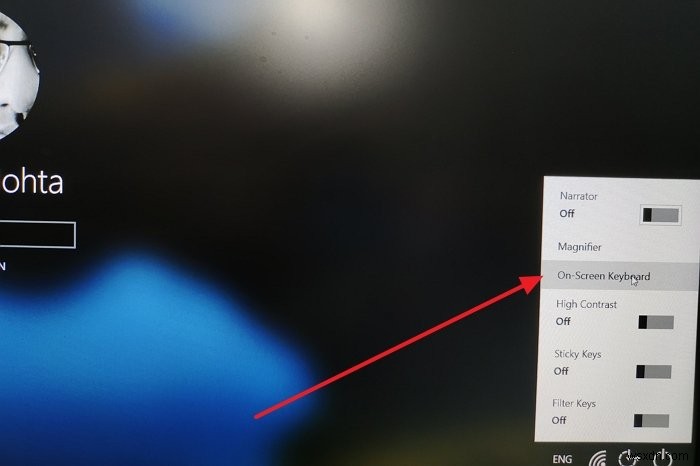 Windows 11/10のログイン画面でパスワードが入力できないときの対処法