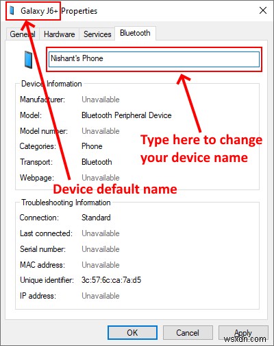 Windows 11/10でBluetoothデバイスの名前を変更する方法