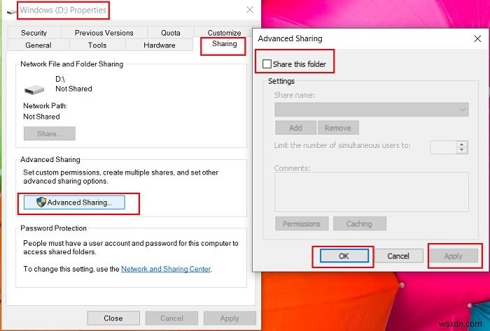 Windows 11/10でフォルダの共有を確認・停止する方法【4つの手順】