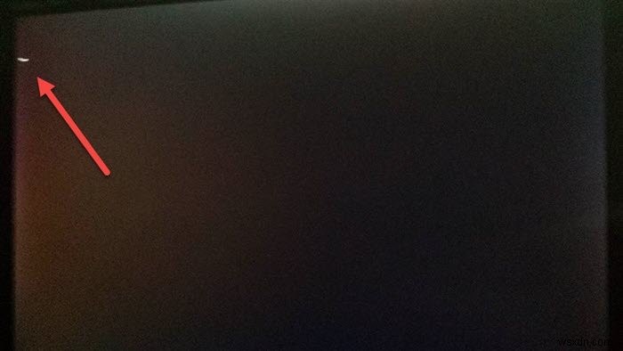PC起動時に黒い画面にカーソルだけが点滅する問題の原因と解決策