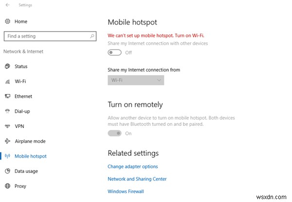 Windows 11/10でモバイルホットスポットが機能しないときの対処法