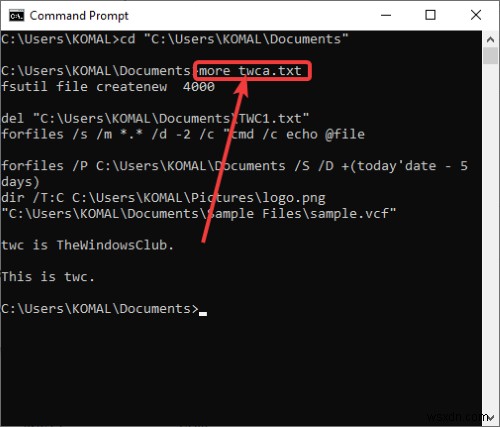 Windows 11/10でコマンドプロンプト(CMD)を使ってファイルとフォルダを管理する便利なコマンド15選