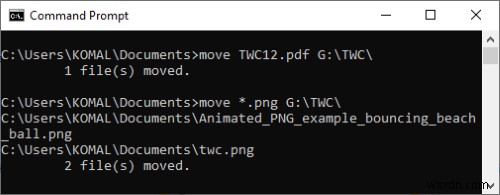 Windows 11/10でコマンドプロンプト(CMD)を使ってファイルとフォルダを管理する便利なコマンド15選