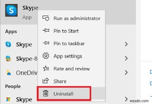 Windows 11/10で「Skypeで共有」コンテキストメニュー項目を削除する4つの方法