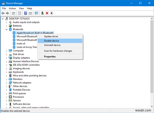 「WindowsはBluetoothネットワークデバイスに接続できませんでした」エラーの対処法