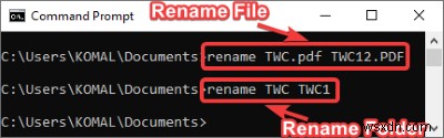 Windows 11/10のコマンドプロンプトでファイルとフォルダを管理するための便利なコマンド15選
