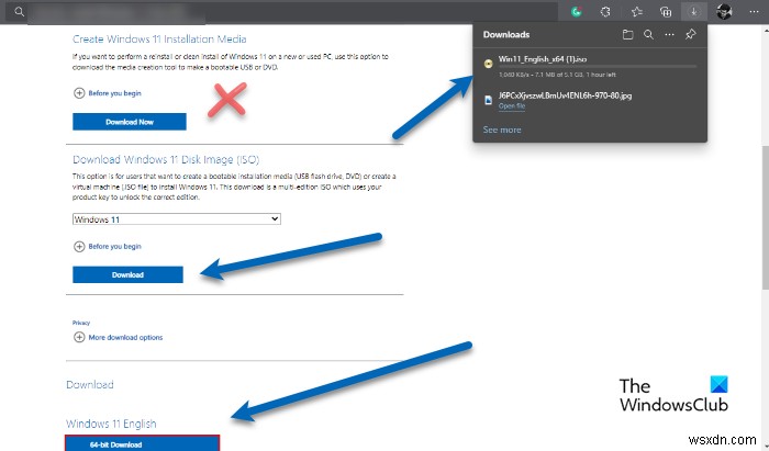 メディア作成ツール不要!Windows 11/10のISOファイルを直接ダウンロードする方法