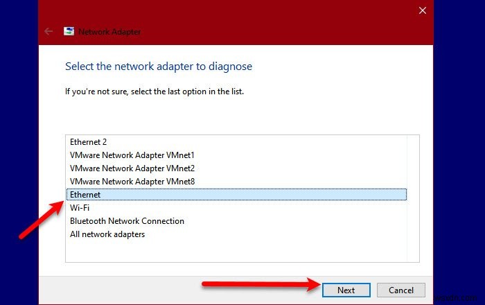 Windows 11/10で「インターフェイス イーサネットの更新中にエラーが発生しました」を解決する方法