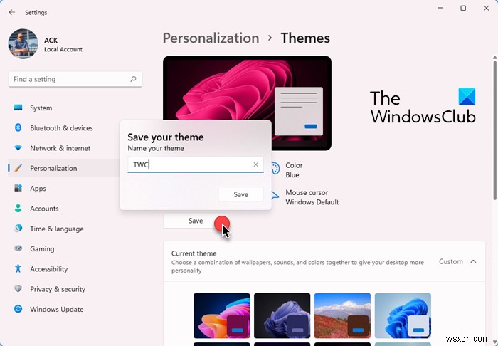 Windows 11/10でオリジナルテーマを作成する方法【カスタマイズ完全ガイド】