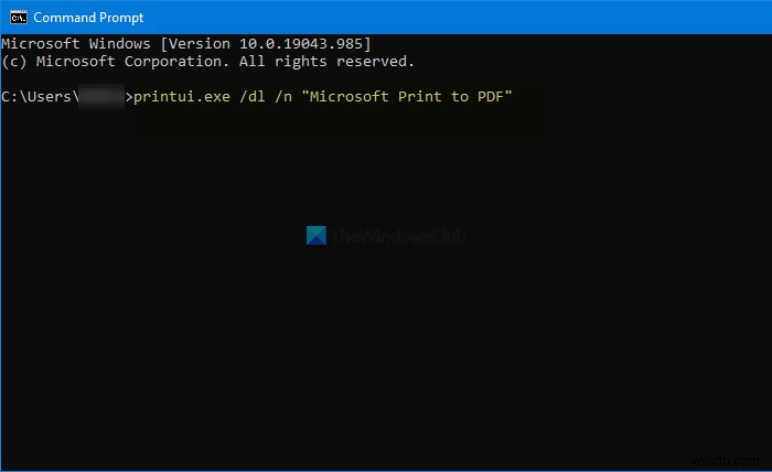 Windows 11/10で「Microsoft Print to PDF」プリンターを表示・非表示にする5つの方法