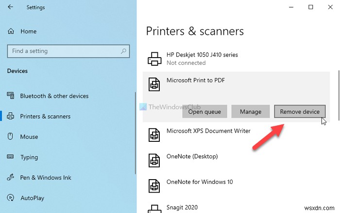 Windows 11/10で「Microsoft Print to PDF」プリンターを表示・非表示にする5つの方法