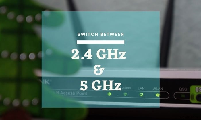 Windows 11/10でWi-Fi帯域を2.4GHzと5GHzで切り替える方法