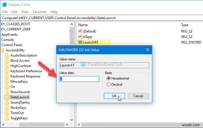【Windows 10】Win+音量アップキーで起動するユーザー補助ツールを変更する方法