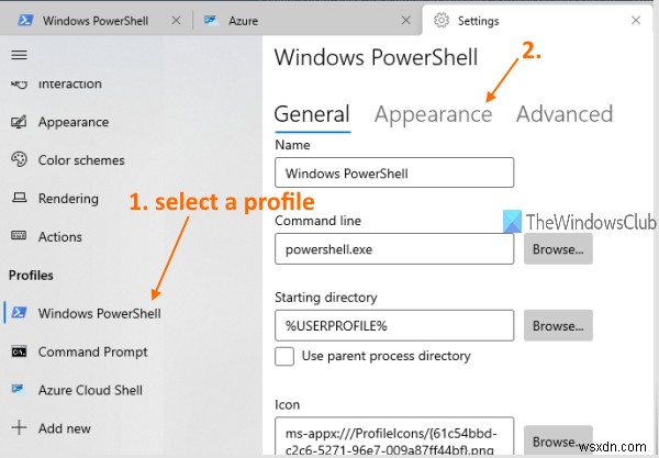 Windows 10でWindowsターミナルのプロファイルごとにフォントサイズとフォントの太さを変更する方法