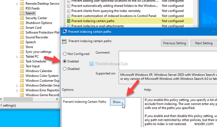 【Windows 10】特定のフォルダやパスを検索インデックスに登録させないようにする方法