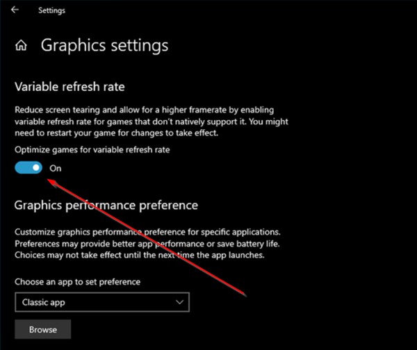 Windows 11/10でゲームの可変リフレッシュレート(VRR)を有効にする方法