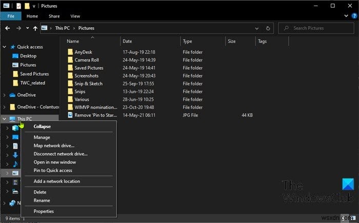 Windows 10の右クリックメニューから「スタートにピン留め」を追加・削除する方法