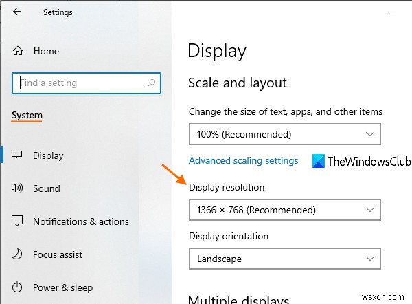Windows 11/10で1366×768画面を1920×1080解像度に変更する方法