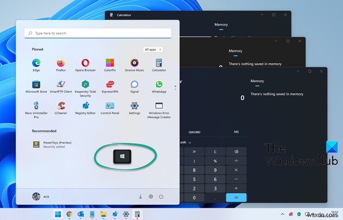 Windows 11/10のスタートメニューから複数のアプリを一度に起動する方法