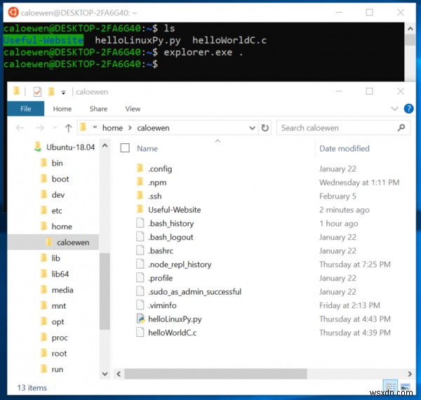 Windows 11/10でWSL(Linux用Windowsサブシステム)のファイルにアクセスする2つの方法
