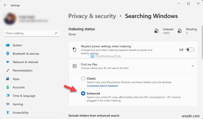 Windows 11/10で拡張検索モードを有効にする方法【クラシック検索との違いも解説】
