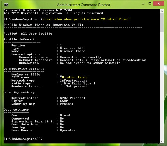Windows 11/10でWi-Fiネットワークのセキュリティキーを更新・変更する方法
